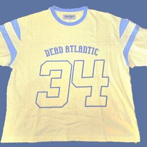 Dead Atlantic Football Shirt White/Blue size Large NEW